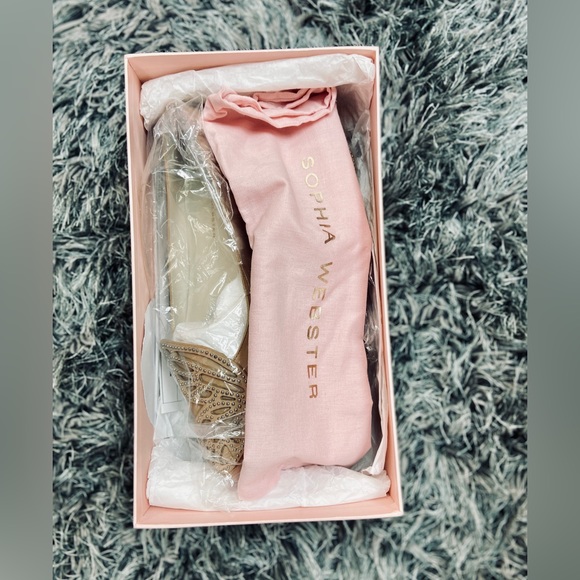 Sophia Webster Bibi Stud Butterfly Flats, Size 9.5B - Picture 3 of 16